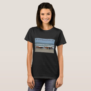 Camiseta Corolla NC dos cavalos selvagens