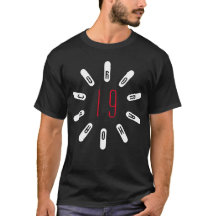 Camiseta CORONA 19 HOAX letras brancas