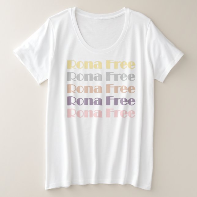 Camiseta coRONA Free (Frente do Design)