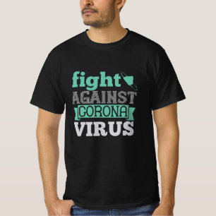 Camiseta Corona - Luta Contra O Vírus Corona