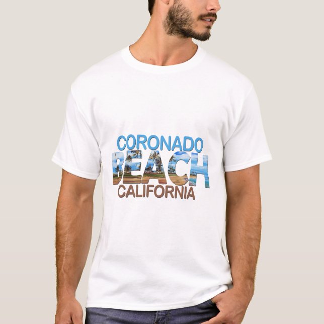Camiseta Coronado de Verão - califórnia (Frente)