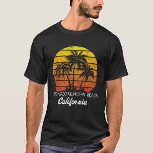 Camiseta Coronado Municipal Beach CA vintage sunset