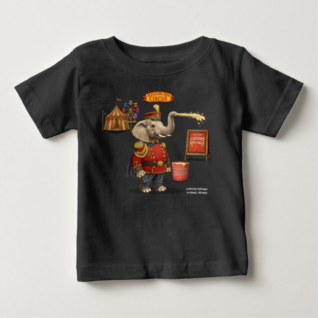 Camiseta Coronel Klinger, lançador de creme (Frente)