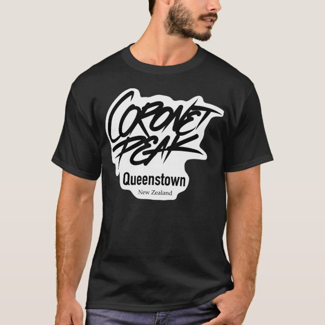 Camiseta Coronet Peak Nova Zelândia (Frente)