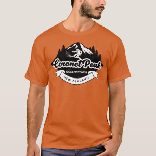 Camiseta Coronet Peak Queenstown Nova Zelândia 1