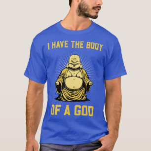 Camiseta Corpo Buda de Uma Meditação De Deus Budista