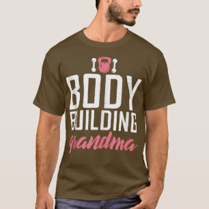 Camiseta Corpo Construindo Vovó Giro Workout Bodybuilding G