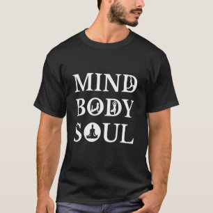 Camiseta Corpo Da Mente Deve Meditar A Relaxação Da Espirit