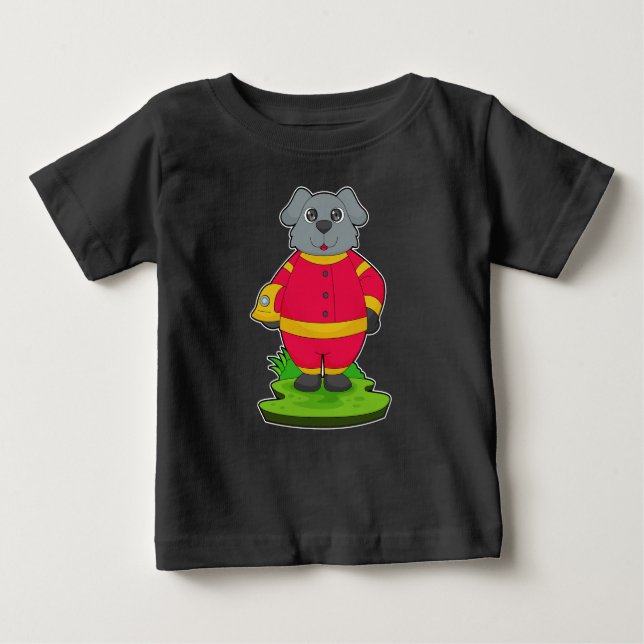 Camiseta Corpo de Bombeiros de Cão (Frente)