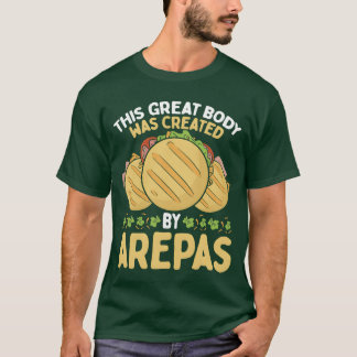 Camiseta Corpo de Comida Tradicional criado pelo garoto ama