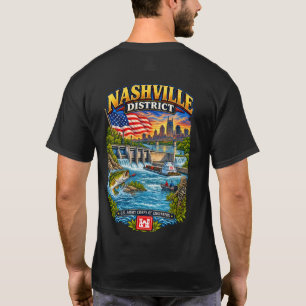 Camiseta Corpo de Engenheiros de Nashville Barragem de Vida