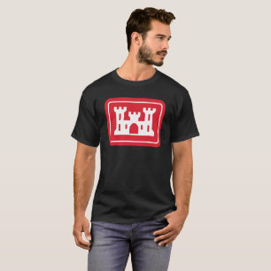 Camiseta Corpo de Engenheiros do Exército dos EUA DOD Milit
