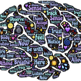 Camiseta Corpo de Meditação Arte de Palavras Inspiradora