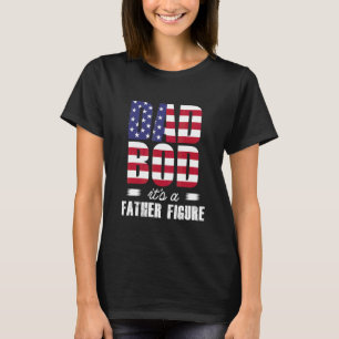Camiseta Corpo de Pai É uma Característica de Pai Bandeira 