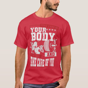 Camiseta Corpo de saúde malhação de vegan gym ajustado eerc
