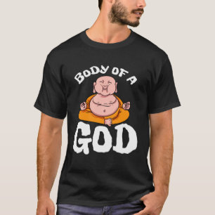 Camiseta Corpo De Um Espírito De Meditação Do Hinduísmo Bud