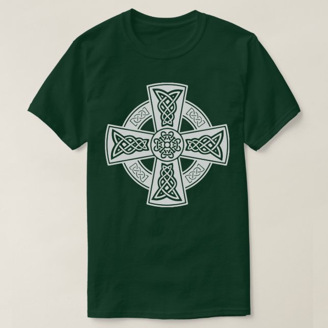 Camiseta Corpo Decorativo Celta Cruz 13 (Frente do Design)
