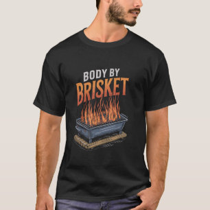 Camiseta Corpo Engraçado De CHURRASCO Engraçado Por Cama, C