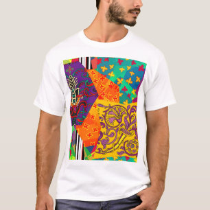 Camiseta Corpo Festivo Turco Indiano Mandala