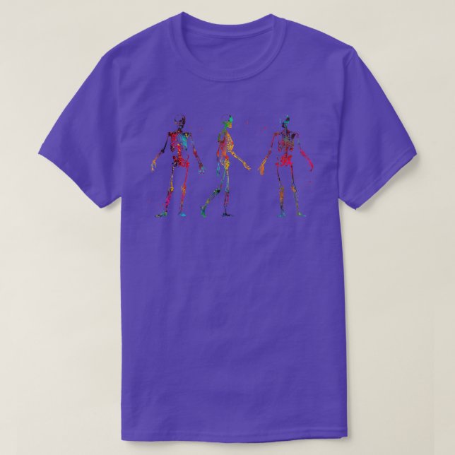 Camiseta Corpo Humano Esqueleto 2 (Frente do Design)