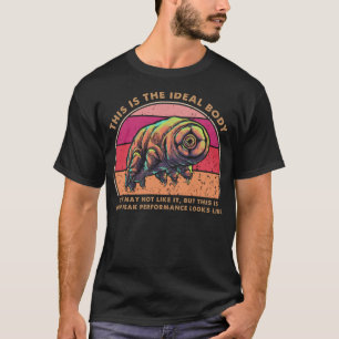 Camiseta Corpo Ideal Engraçado Tardígrado Água Urso Mogão