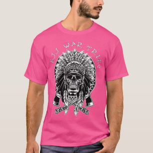 Camiseta Corpo Indiano Americano Jiu Jitsu Guerra Tribe Bjj