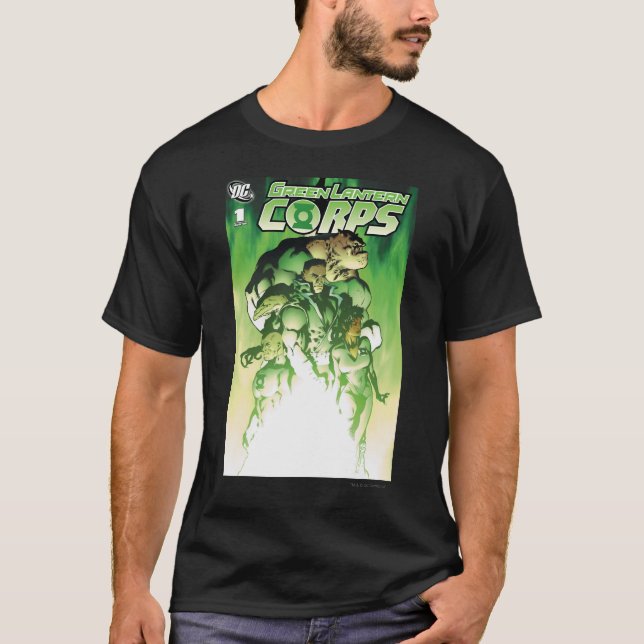 Camiseta Corpo Lanterna Verde (Frente)