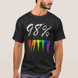 Camiseta Corpo Natural Construção de Esteroides Legais Nata