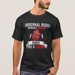 Camiseta Corpo Original Motor Reconstruído Homens Mulheres