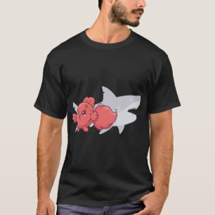 Camiseta Corpo Pequeno Grande Raiva Betta Fish Engraçado