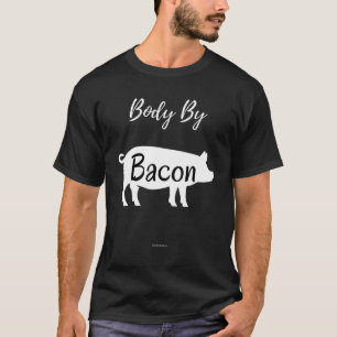 Camiseta Corpo Por Bacon Keto Carbões Baixo