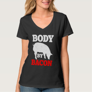 Camiseta Corpo Por Bacon Keto Dieta Ketose Terapêutica Ceto