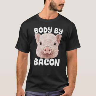 Camiseta Corpo Por Bacon Suíno Baixo Carbo Dieta Ketogénica