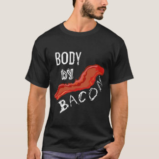 Camiseta Corpo Por Bacon Texto Editável Em Distância