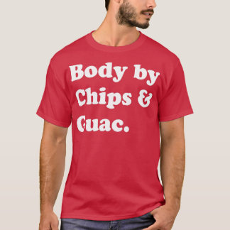 Camiseta Corpo Por Chips E Guac Guacamole Avocado