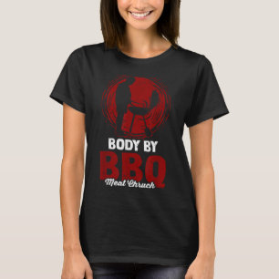 Camiseta Corpo Por Churrasco De Fumagem Da Igreja Da Carne