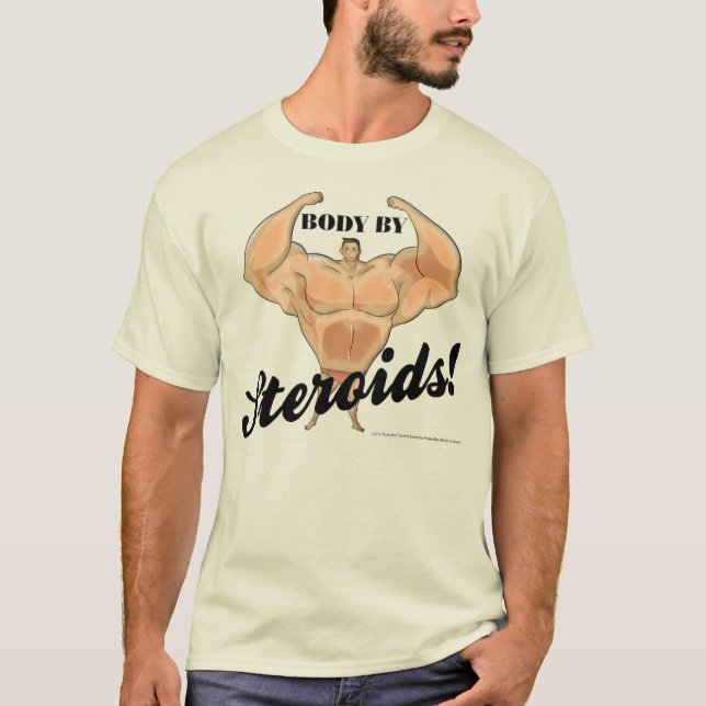 Camiseta Corpo por esteróides (Frente)
