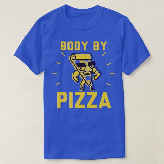 Camiseta Corpo Por Pizza (Frente do Design)