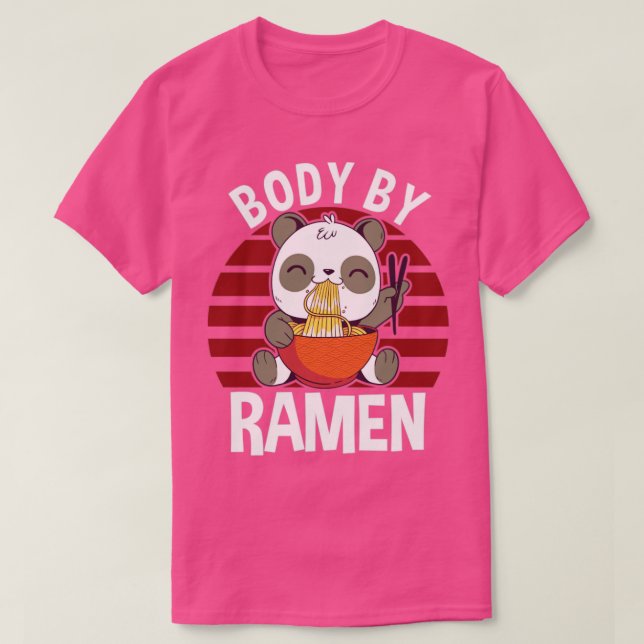 Camiseta Corpo Por Ramen (Frente do Design)
