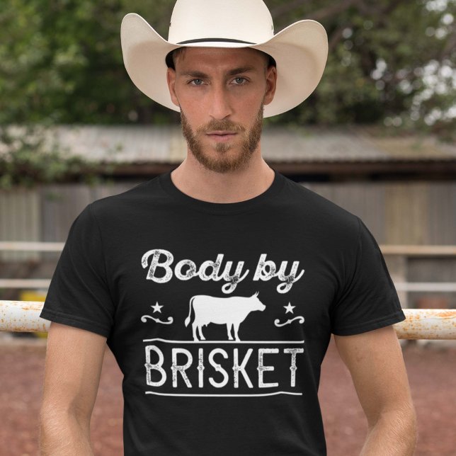 Camiseta Corpo por soquete (body by brisket bbq shirt)
