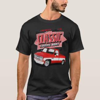 Camiseta corpo quadrado clássico