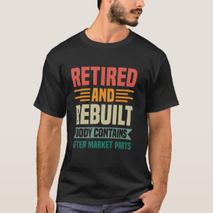 Camiseta Corpo Reformado e Reconstruído Contém Parte do Mer