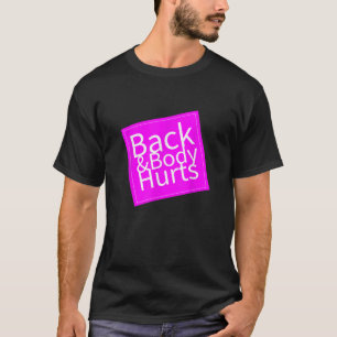 Camiseta Corpo Traseiro Dói