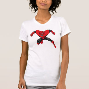 Camiseta Corpo vermelho da lanterna - salto 1 da raiva