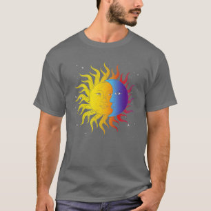 Camiseta Corpos Celestiais Astronomia da Lua Astrologia do