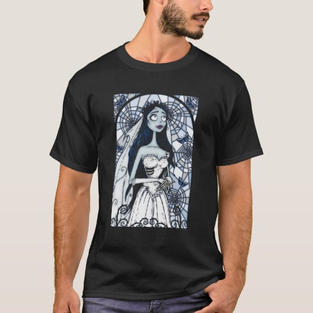 Camiseta Corpse Bride Emily Death Bride Noiva Sretida (Frente)