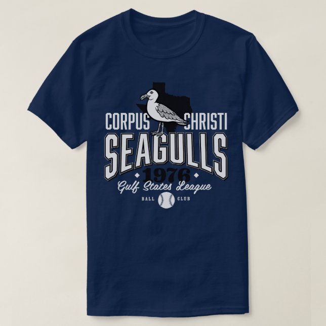 Camiseta Corpus Christi Seagulls (Frente do Design)