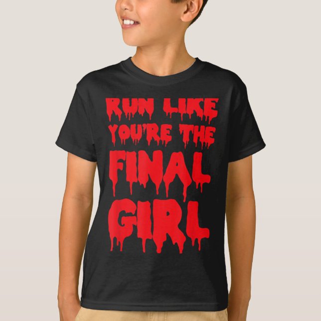 Camiseta Corra Como Se Você Fosse O Divertido Ginásio De Ha (Frente)