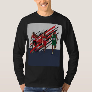 Camiseta Corra rápido. Sonhe grande. Termine forte