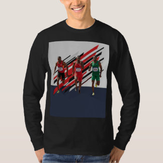 Camiseta Corra rápido. Sonhe grande. Termine forte